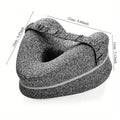 Memory foam knee pillow by Glow Ritual