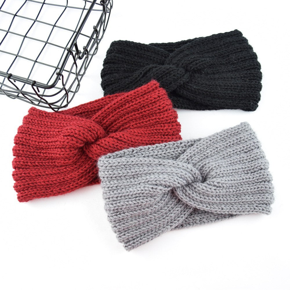Knit ear warmer headband by Glow Ritual