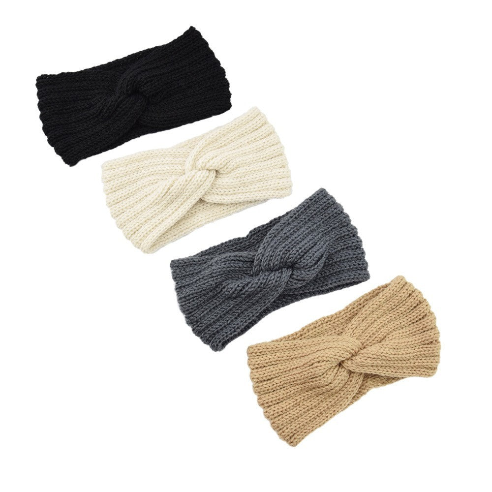 Knit ear warmer headband by Glow Ritual