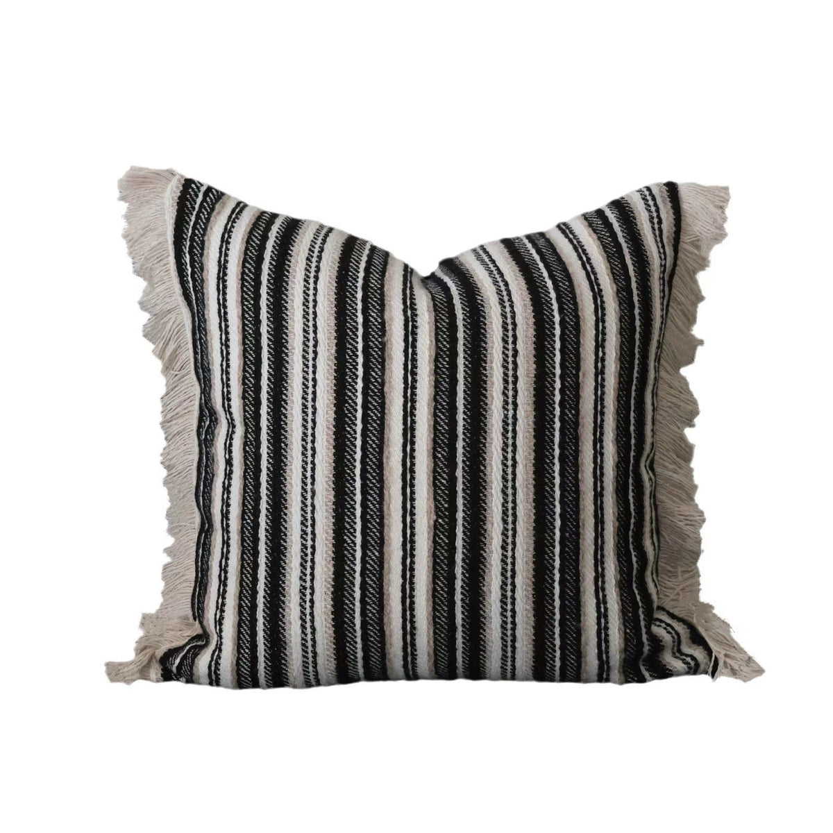 Knit tassel throw pillow by Glow Ritual