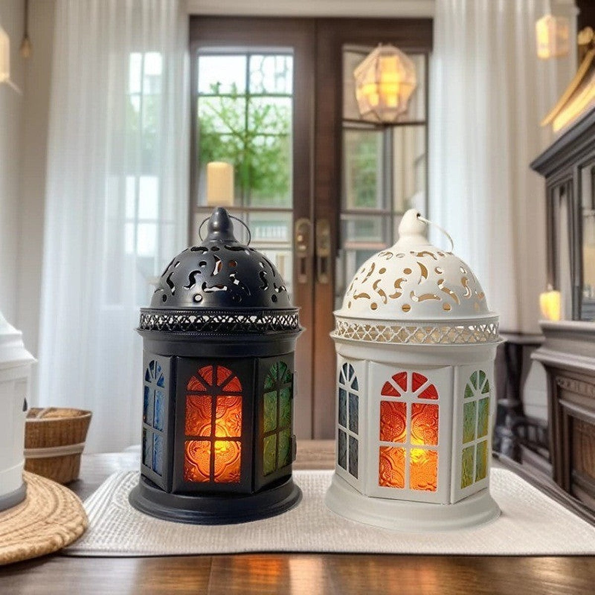 Moroccan lantern candle holder by Glow Ritual