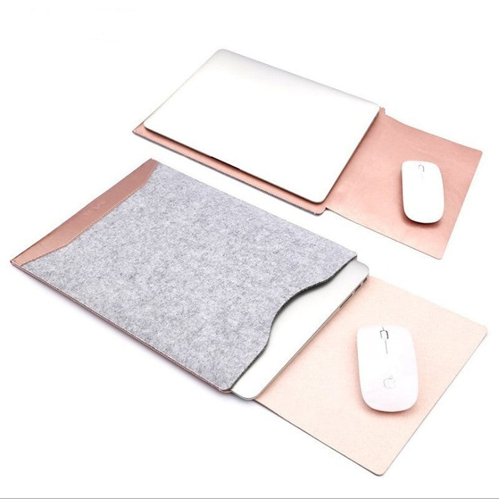 Felt laptop sleeve by Glow Ritual