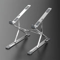 Foldable aluminum laptop stand by Glow Ritual