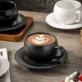 Frosted ceramic latte mug by Glow Ritual