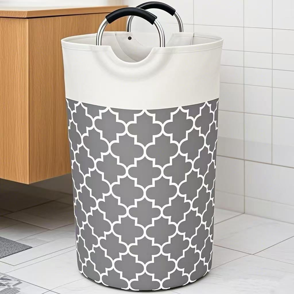 Foldable laundry basket by Glow Ritual