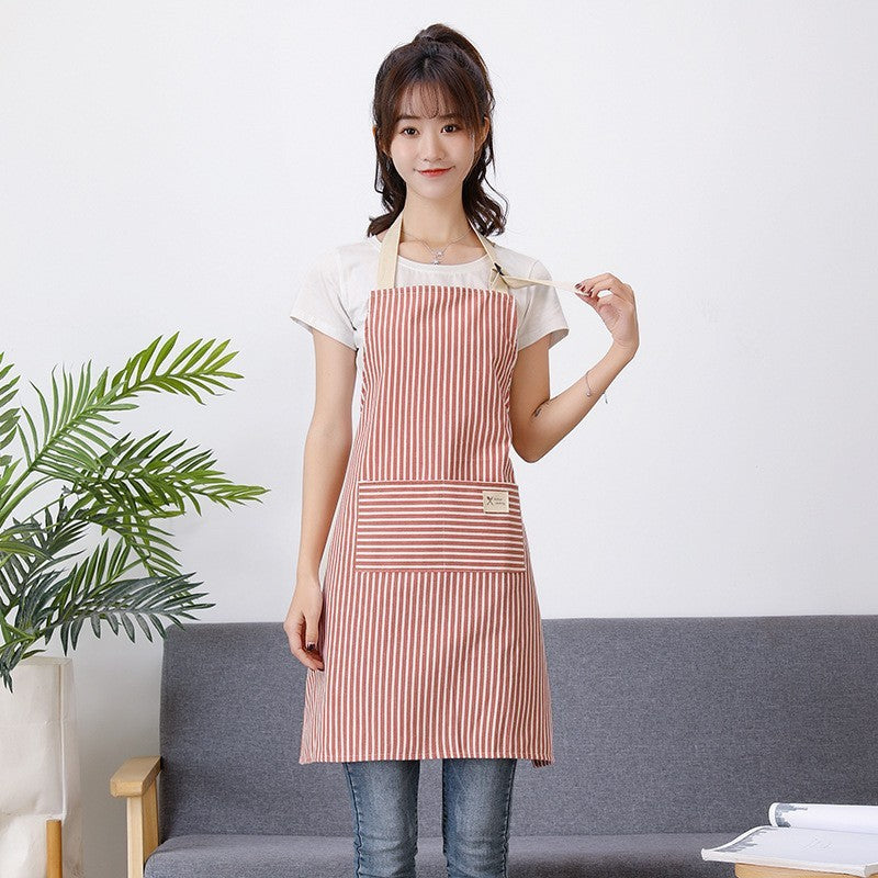 Cotton linen apron by Glow Ritual