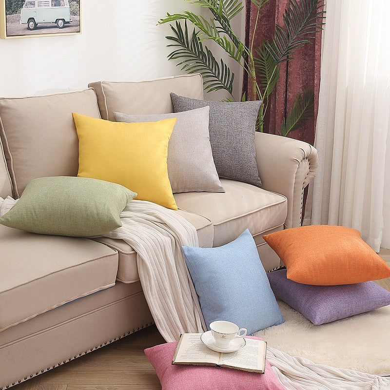 Linen cushion covers by Glow Ritual