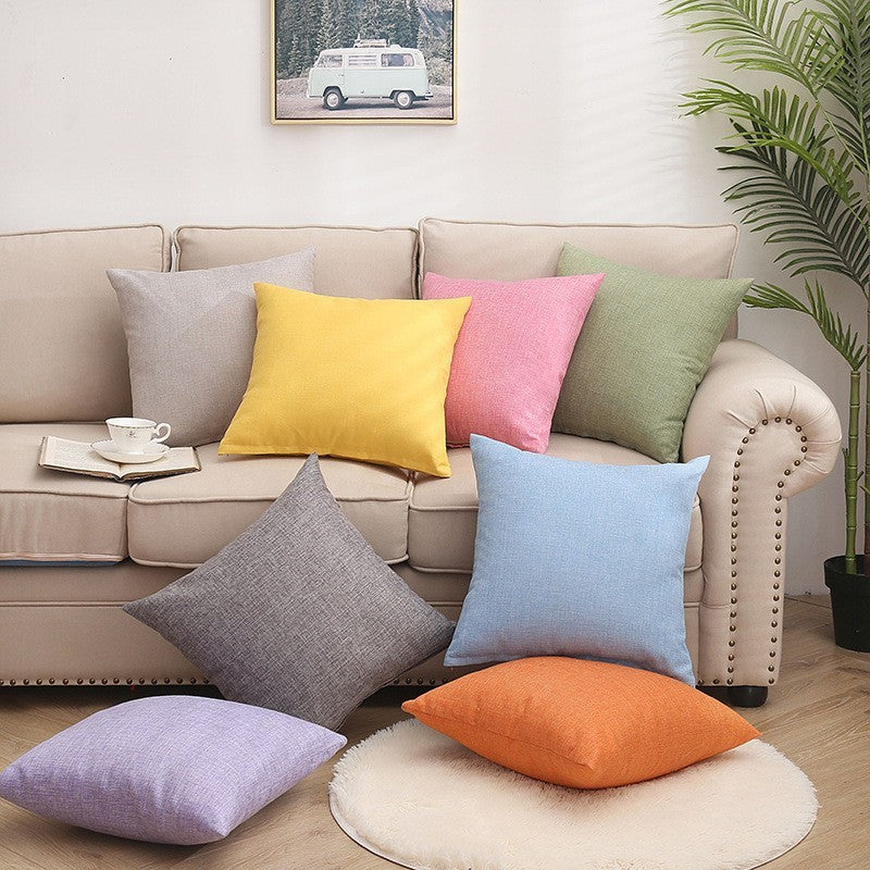 Linen cushion covers by Glow Ritual