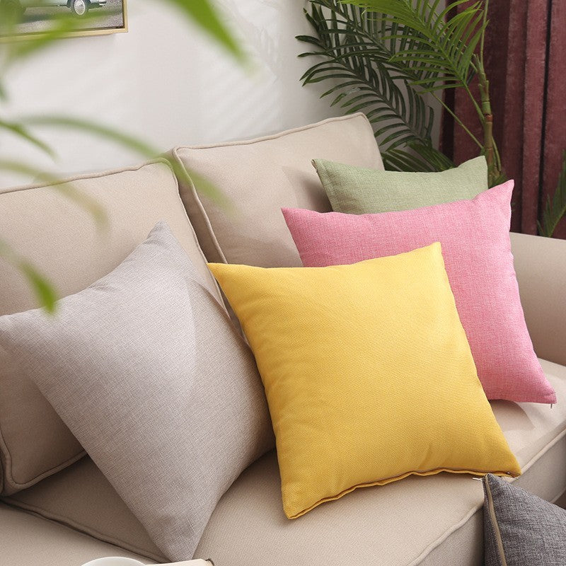 Linen cushion covers by Glow Ritual