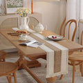 Linen table runner by Glow Ritual