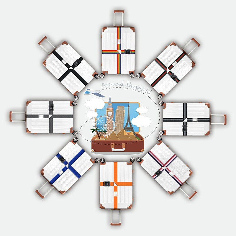 Cross luggage strap by Glow Ritual
