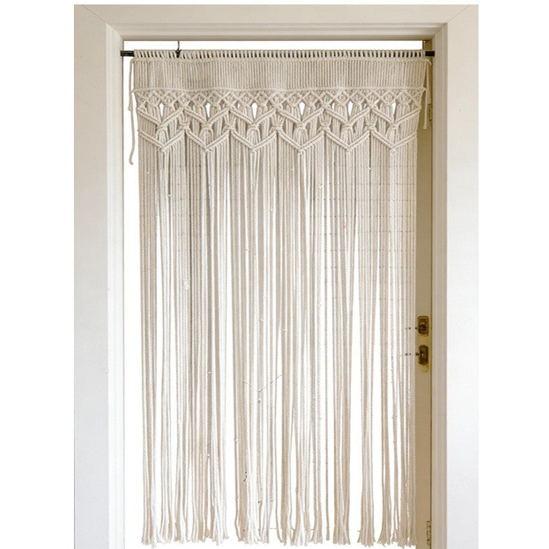 Macrame door curtain by Glow Ritual
