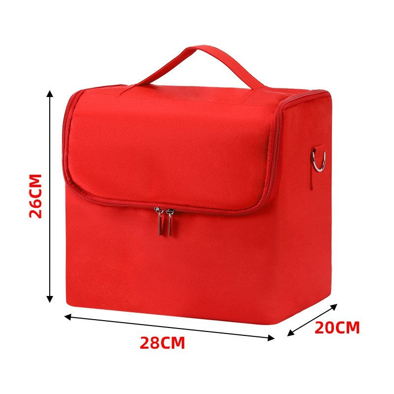 Large makeup train case by Glow Ritual