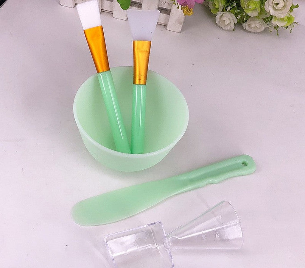 DIY face mask bowl and brush set by Glow Ritual