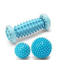 Foot massage roller and spiky ball set by Glow Ritual