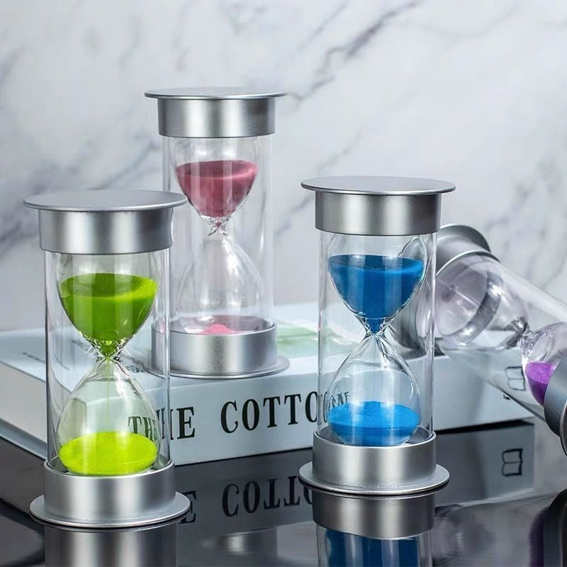 Hourglass sand timer by Glow Ritual