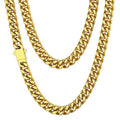 Men's Cuban link chain by Glow Ritual