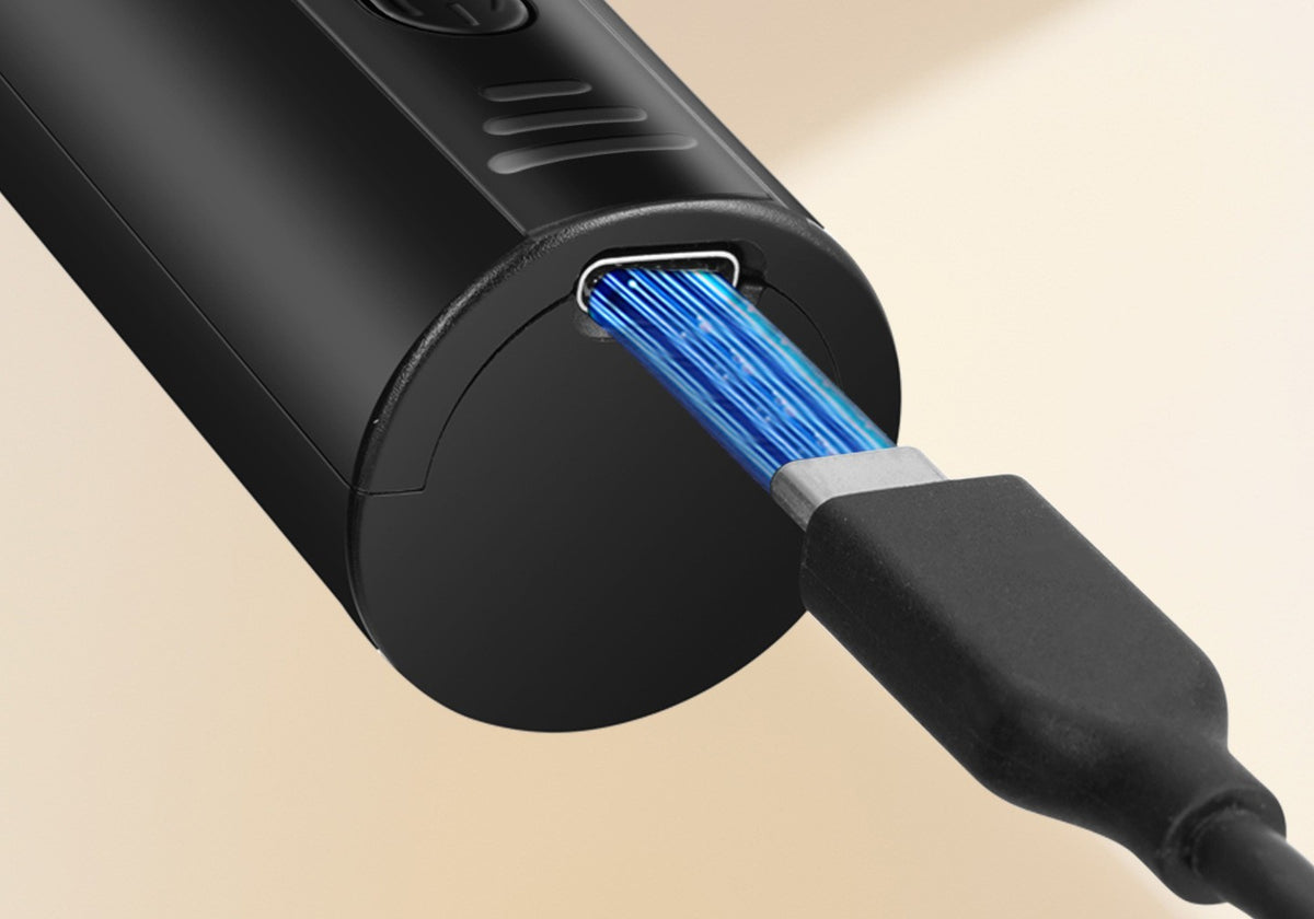 Handheld milk frother by Glow Ritual