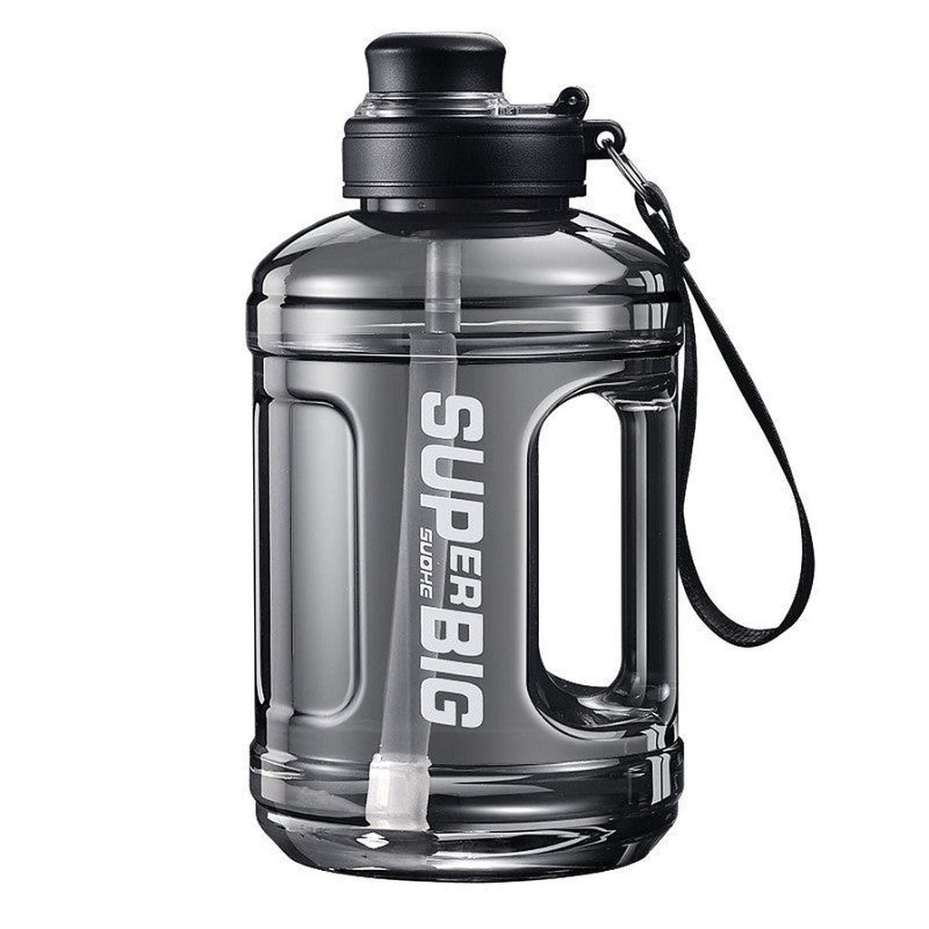 Motivational time-marker water bottle by Glow Ritual