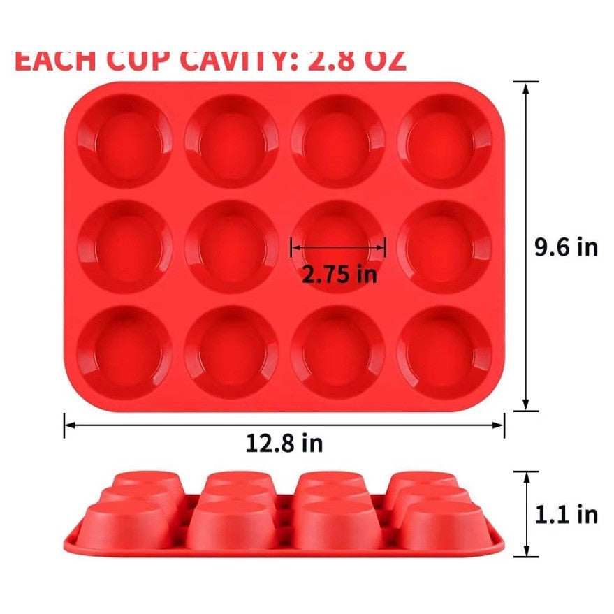 Silicone muffin pan by Glow Ritual