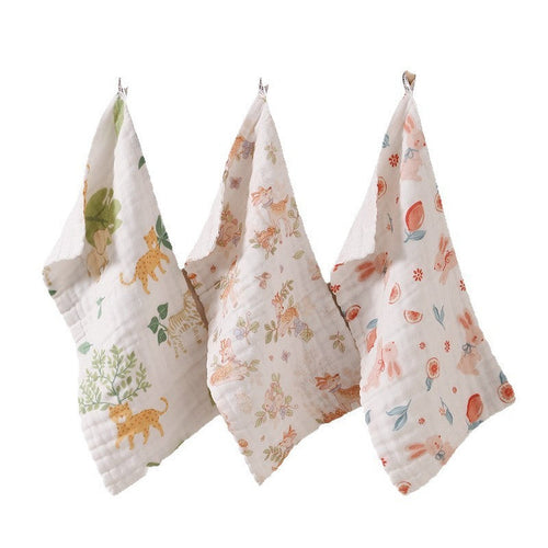 Muslin face cloths set by Glow Ritual
