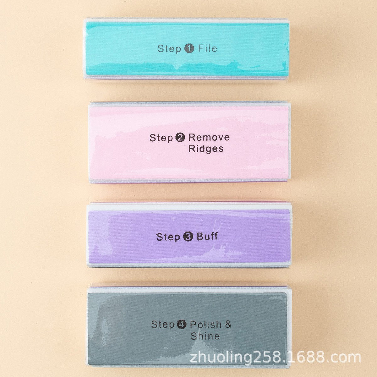 4-way nail buffer blocks by Glow Ritual