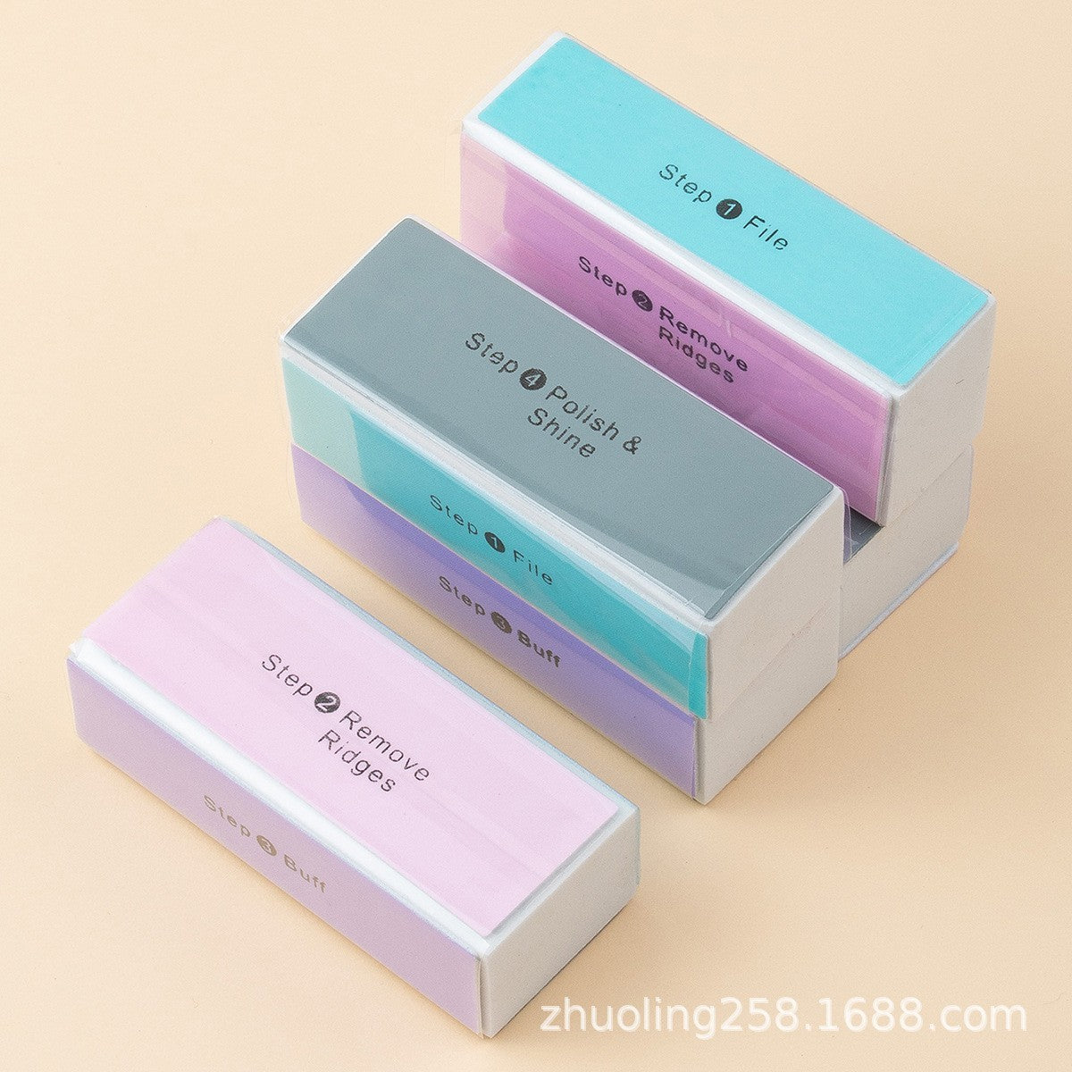 4-way nail buffer blocks by Glow Ritual