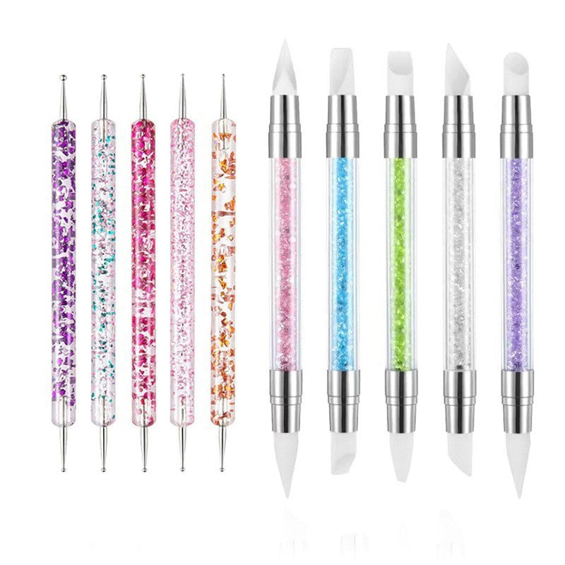 Nail art dotting tool set by Glow Ritual