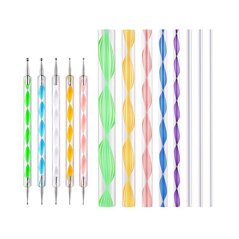 Nail art dotting tool set by Glow Ritual