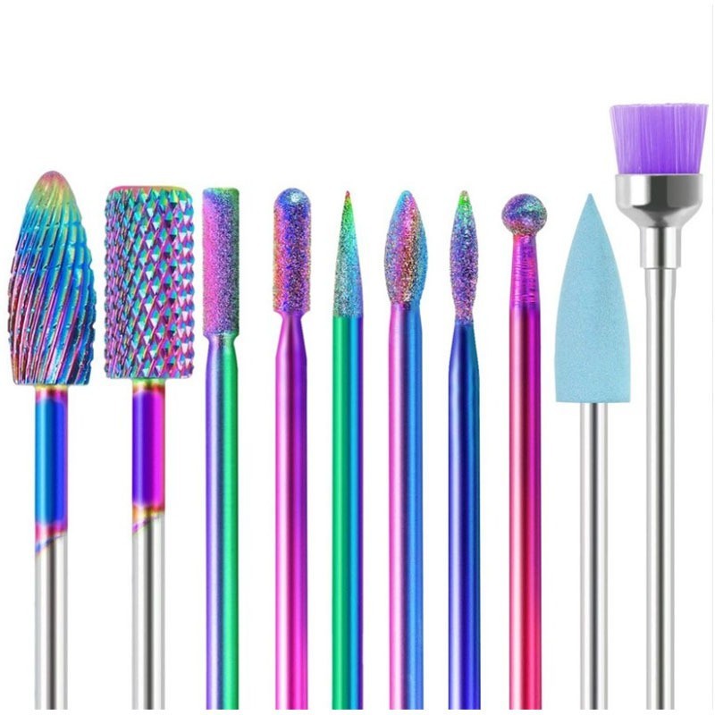 Nail drill bits set by Glow Ritual