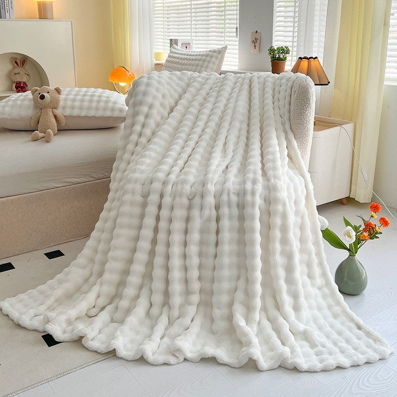 Fluffy nap blanket by Glow Ritual