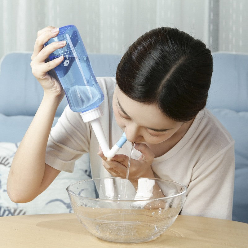 Nasal rinse squeeze bottle by Glow Ritual