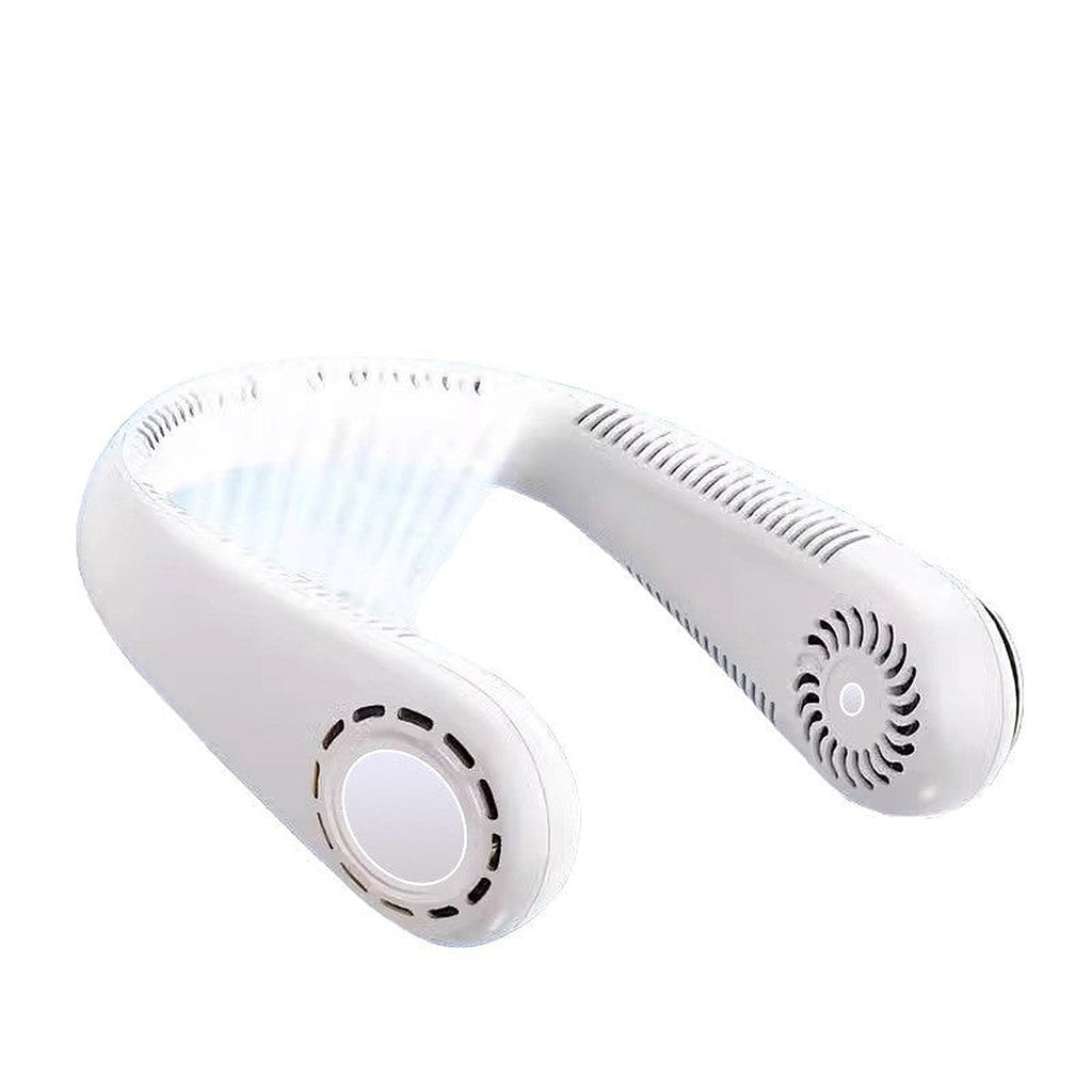 Bladeless neck fan by Glow Ritual