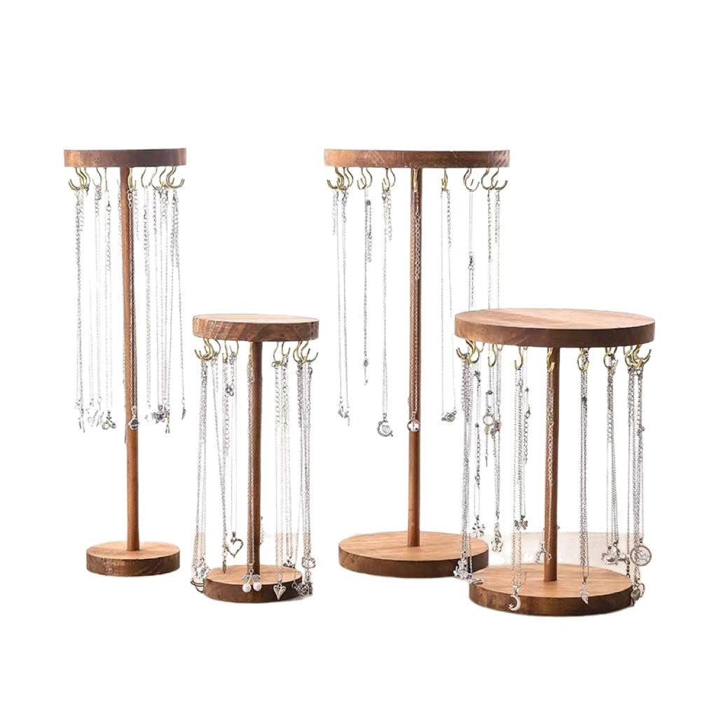 Rotating necklace stand by Glow Ritual