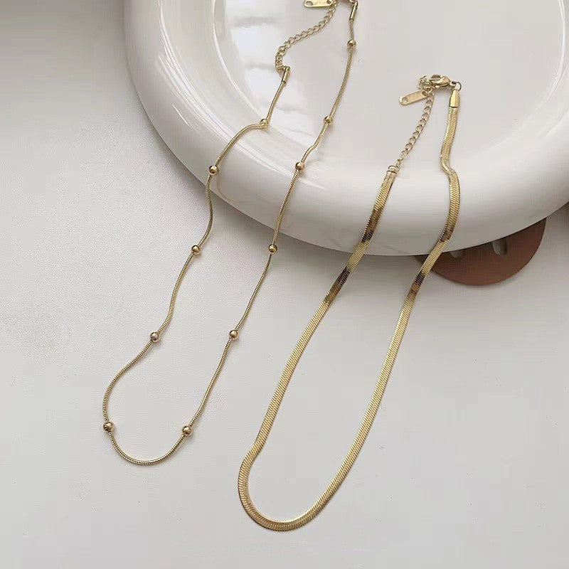 Layered necklace by Glow Ritual
