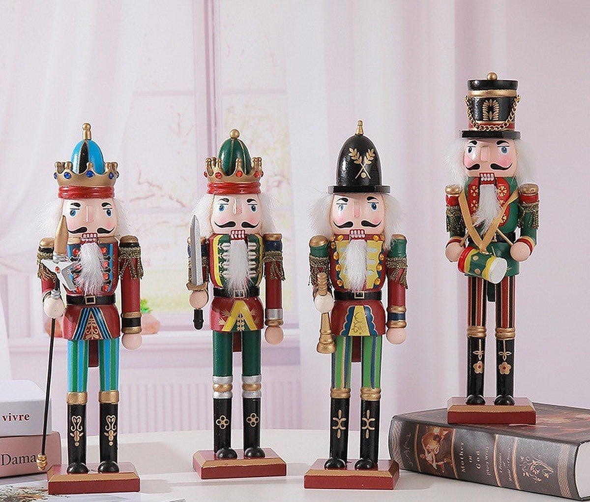 Wooden nutcracker by Glow Ritual