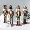 Wooden nutcracker figurine by Glow Ritual