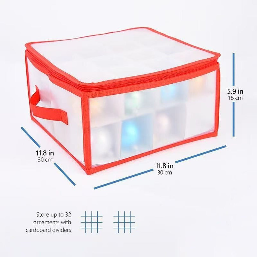 Christmas ornament storage box by Glow Ritual