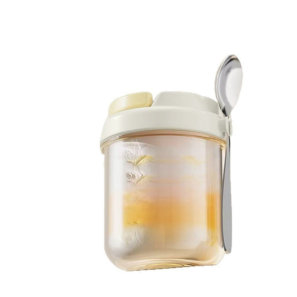 Overnight oats jar by Glow Ritual