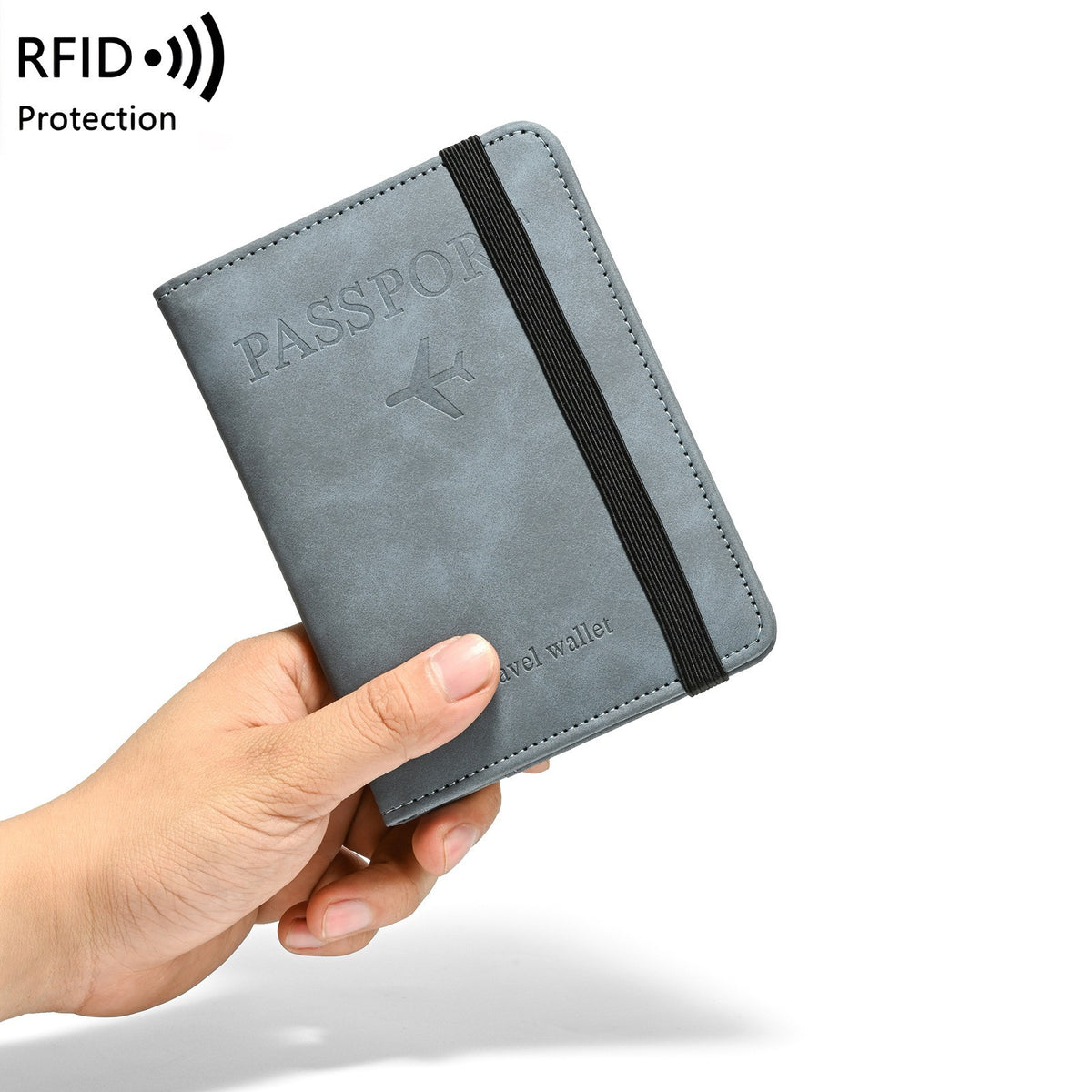 RFID passport holder by Glow Ritual