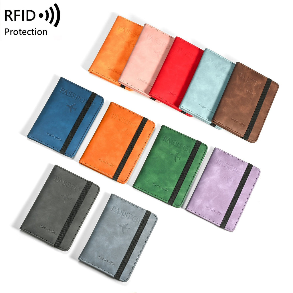 RFID passport holder by Glow Ritual