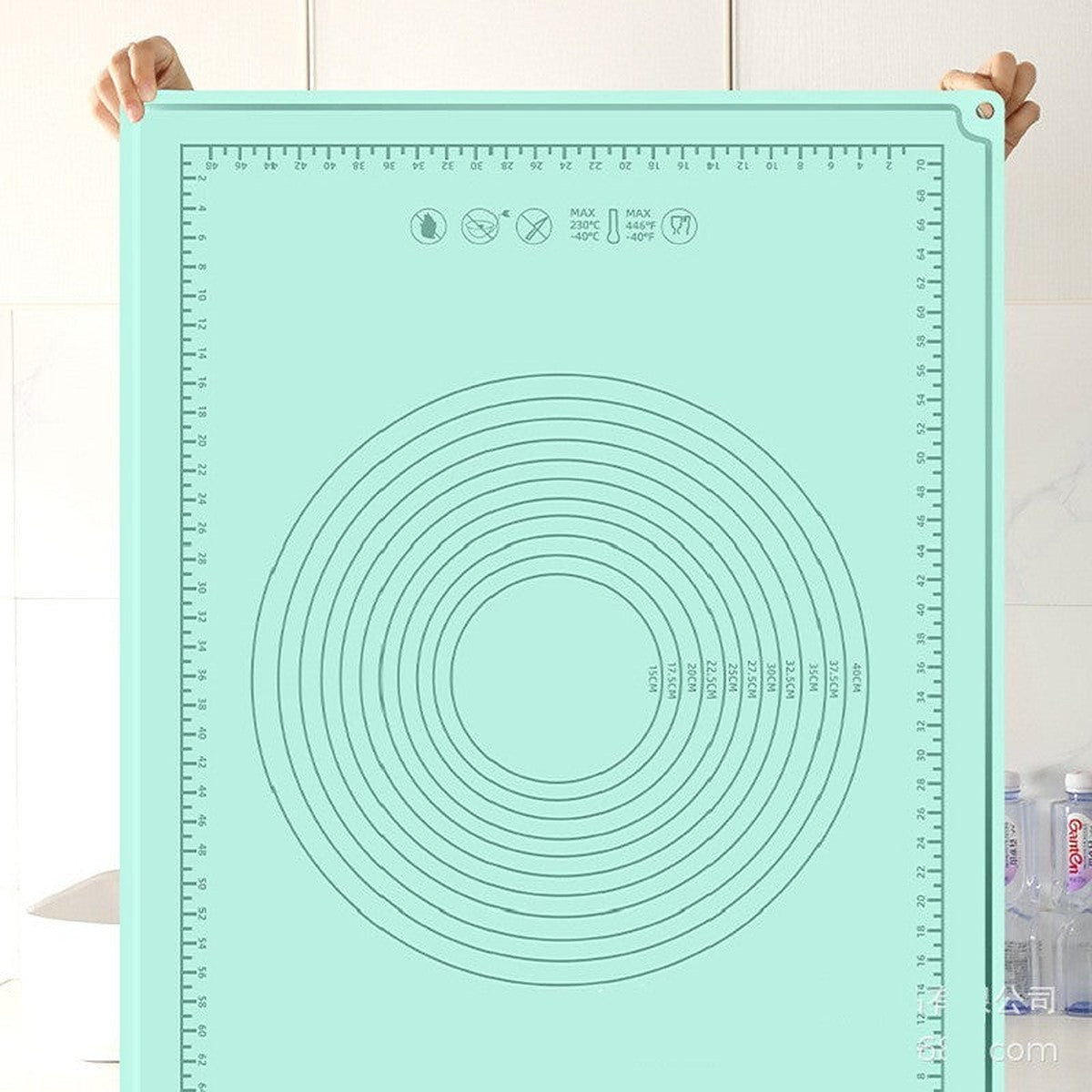 Silicone pastry mat by Glow Ritual