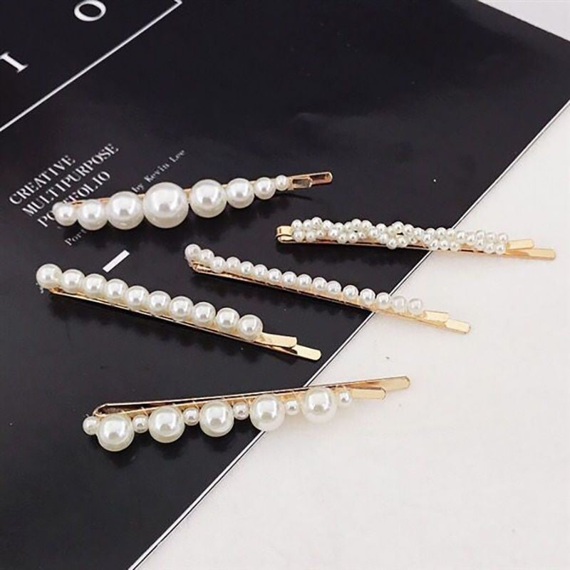 Pearl hair pins set by Glow Ritual