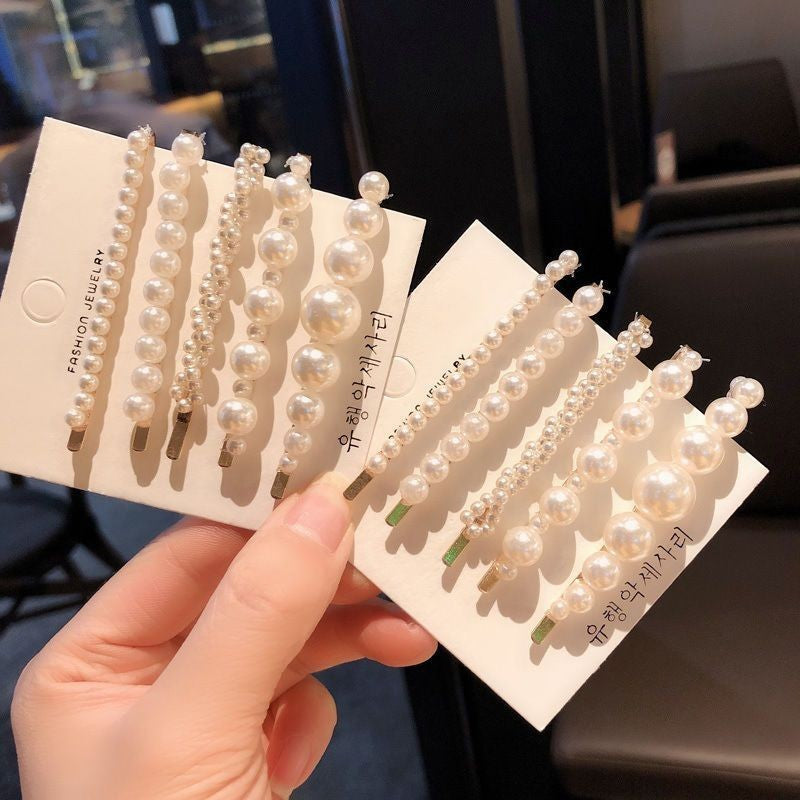 Pearl hair pins set by Glow Ritual