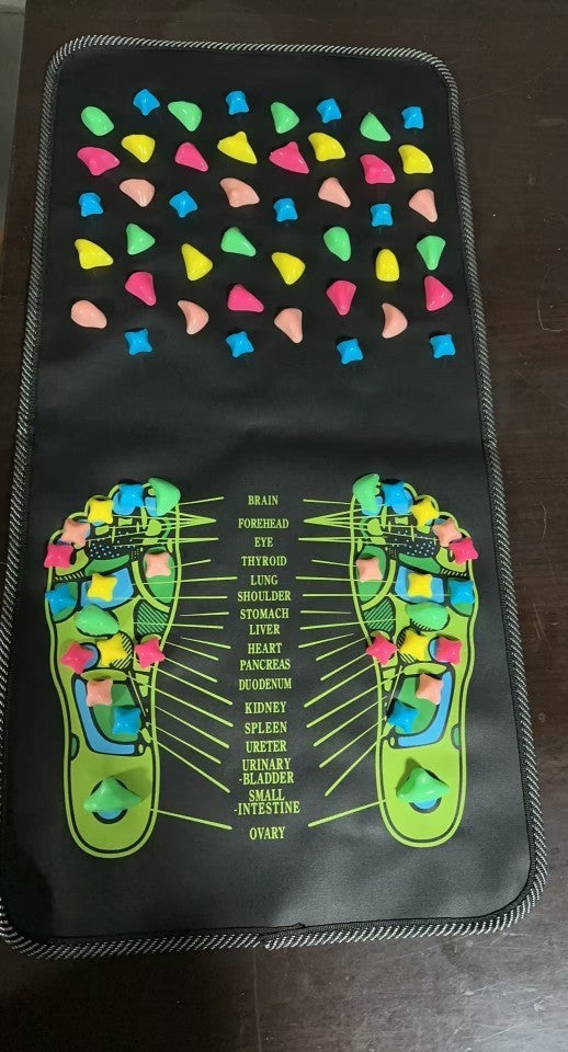 Pebble foot massage mat by Glow Ritual