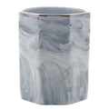Marble ceramic pen holder by Glow Ritual