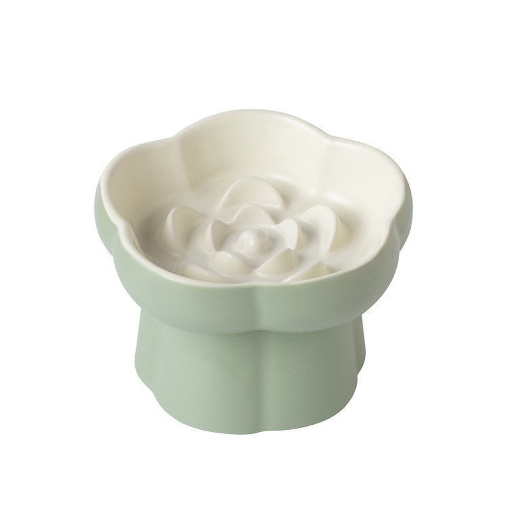 Elevated ceramic cat bowl by Glow Ritual