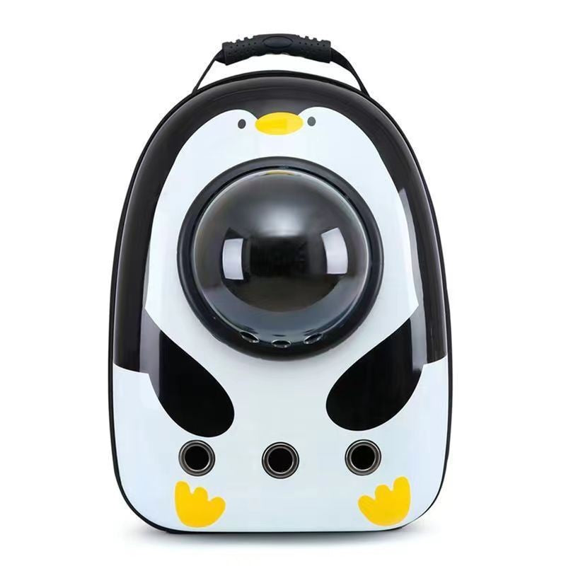 Bubble pet carrier backpack by Glow Ritual