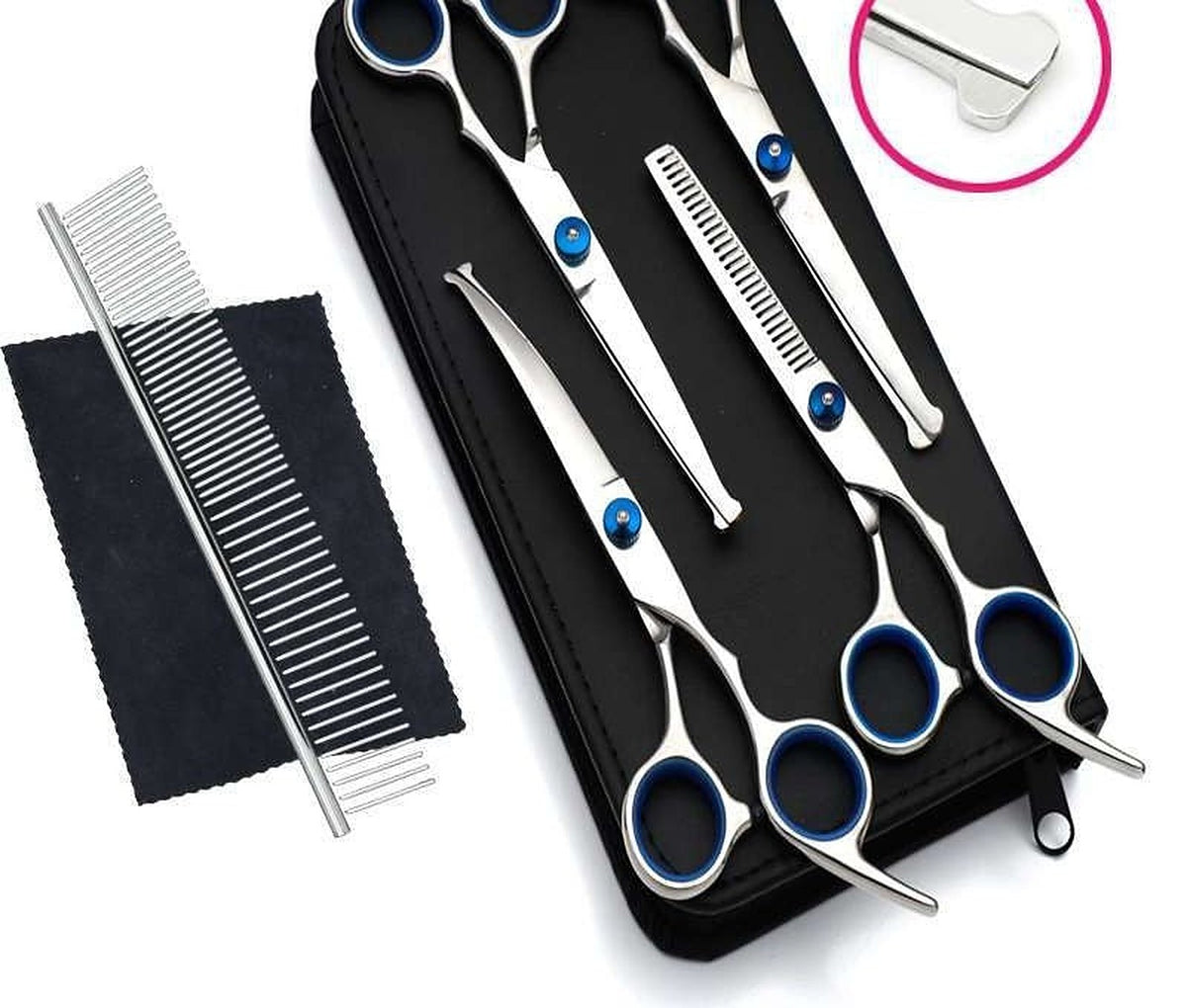 Pet grooming scissors set by Glow Ritual