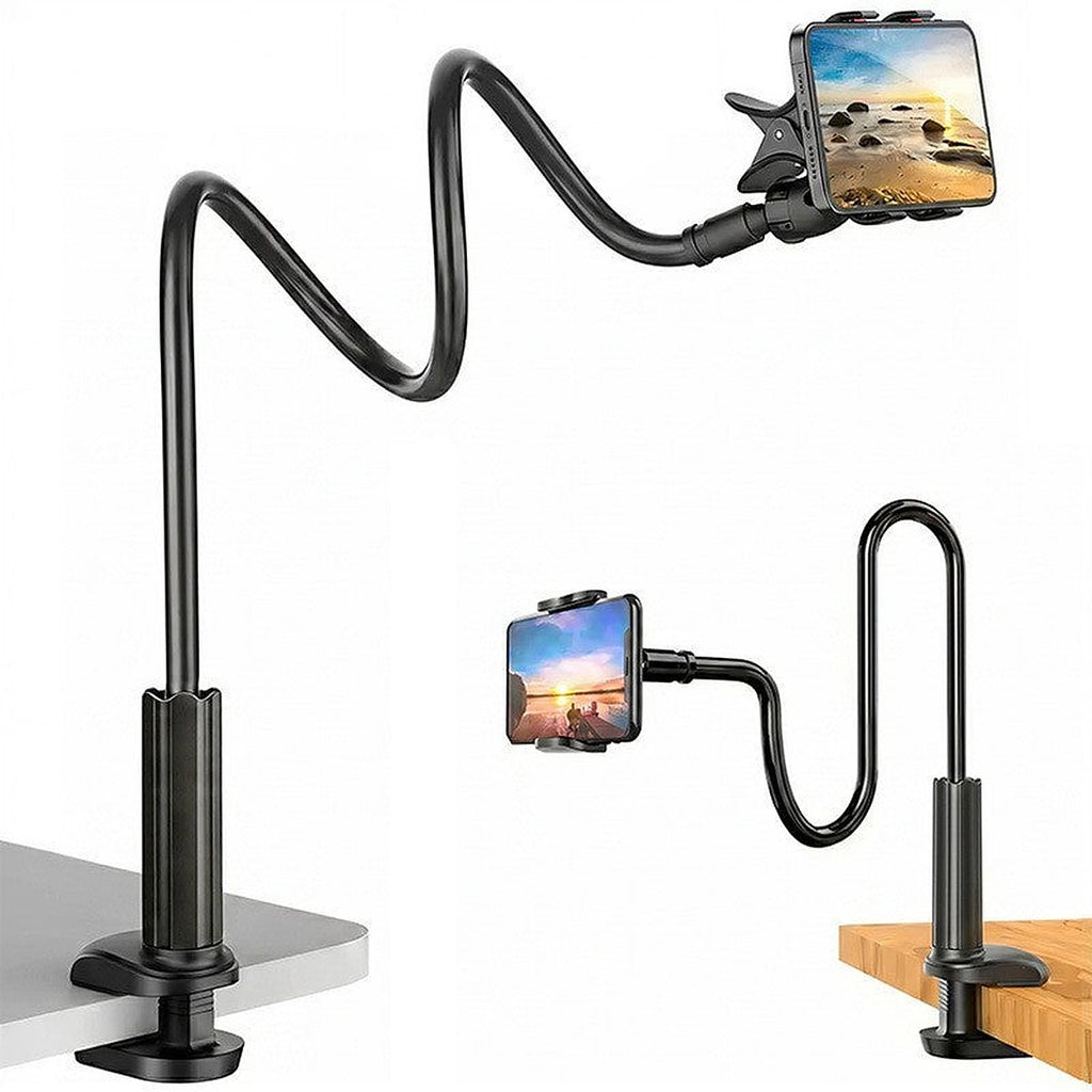 Flexible gooseneck phone holder by Glow Ritual